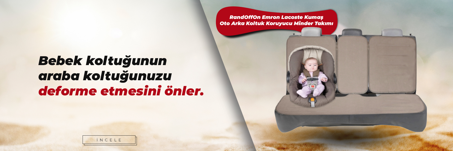 RandOffOn Oto Koltuk Kılıfı